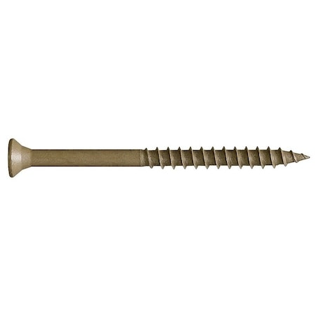 Camo Deck Screw, #9 x 2-1/2 in, Steel, Flat Head, Torx Drive 356154