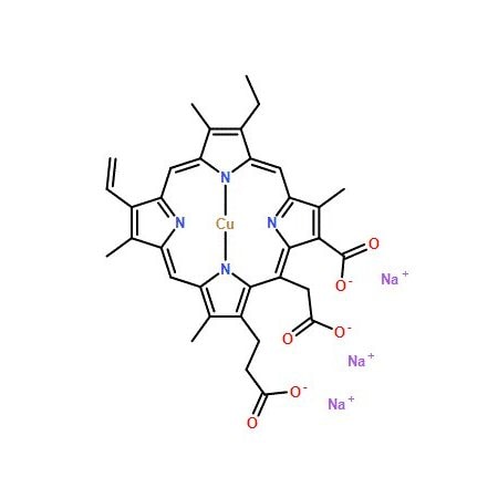 Ak Scientific Chlorophyllin sodium copper salt, USP (100g), CAS 11006-34-1 O361-100g