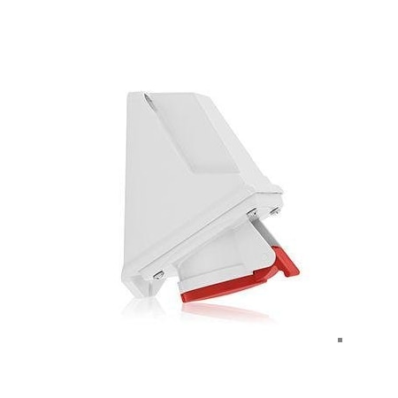 Leviton Pin & Sleeve Receptacle, 32 A, 380/415V AC, 2 Pole, Red S232-S9