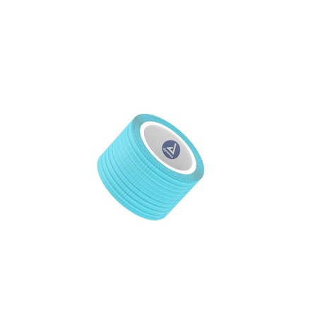 Dynarex Sensi Wrap, Self-Adherent, 1"x5 Yards, Light Blue, 30PK 3301
