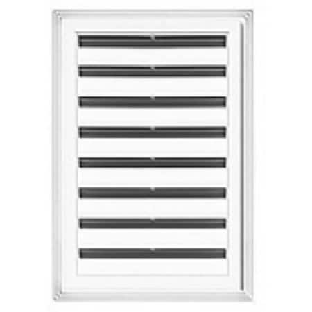 Builders Edge 120061824123 18 x 24 in. White Gable Vent 105962