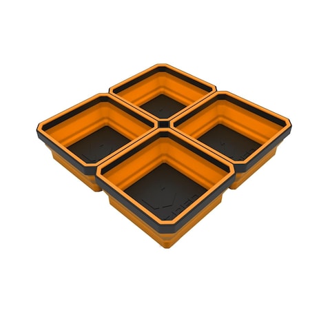Ezred Quad Eztray Tray, Orange EZREZTRAY-QOR