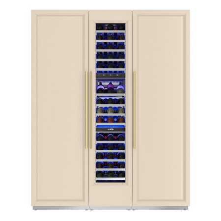 Koolmore Reserve Panel Ready 24 in. Column Refrigerator with a 18 in. Wine Cooler and 24 in. Freezer KM-PRC-R24F24W