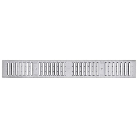 Zurn CEK 6in x 40in Fabricated Galvanized Slotted Class A Grate P.N. 640630037 P6-FG