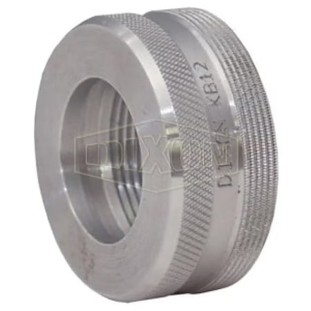 Dixon Boss Knurled Nut, 3/4 to 1 in, Steel, Domestic KB12