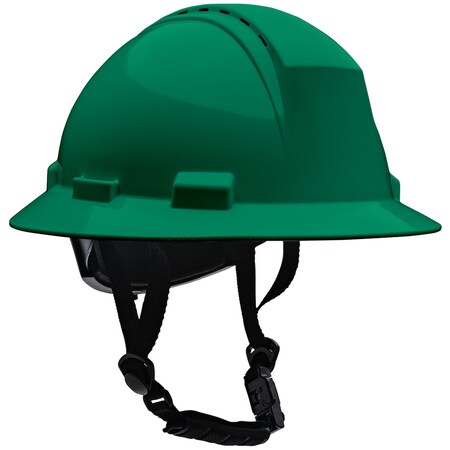 Pip HardHat, FullBrim, Kilimanjaro, DarkGreen 280-HP642RVM-CH-04