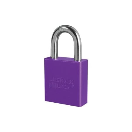 Master Lock Co Padlock 1-1/8in Shackle Aluminum Purple A1205KD PRP