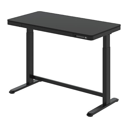 Flexispot Adj. Standing Desk, Black, 110 lb Cap. EW8B