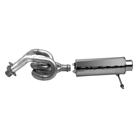 Powerplay UTV Series Stainless Steel Single Exhaust System for 2004-2007 Yamaha YXR66F Rhino 660 PO739967