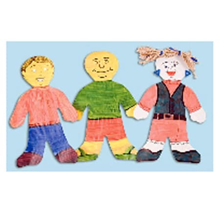 Time2Play Fingerpaint Paper Shapes Wee Kid- 7.5X12 TI274215