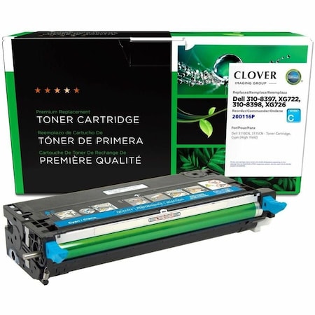 Clover Imaging Group Imaging Remanufactured High Yield Cyan Toner Cartridge 200116P