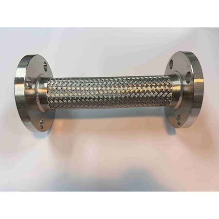 Precision Hose 2in Dia x 9in L SS Flexible Metal Hose 32PL-AA11-0090-32D-32D