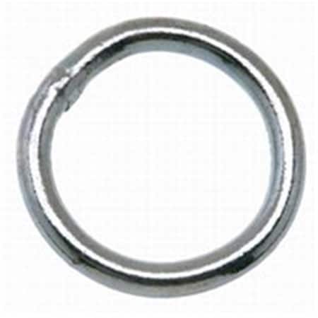 Campbell Chain & Fittings Welded Ring Nickel 1.25 In. 1159383
