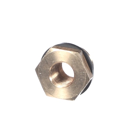 Revent Reducer/Adaptor with Gasket, Hex, 3/8in Outside Thread x 1/8in Inside Thread 50295410