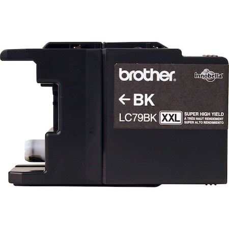 Brother Brother Innobella LC79BK Original Ink Cartridge - Inkjet - 2400 Pages - Black - 1 Each LC79BK