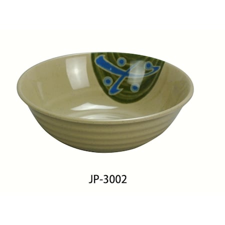 Yanco 5.5 in. 12 oz Japanese Bowl - Melamine, Multi Color, 48PK JP-3002