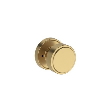 Baldwin Residential Door Knobs Privacy Reversible Lifetime Satin Brass PVVASRRR044