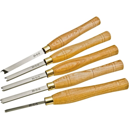 Grizzly HSS Lathe Chisels, 5 pc. Set H7941