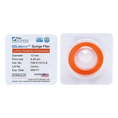 Foxx Life Sciences Syringe Filters, PK100 749-3115-FLS