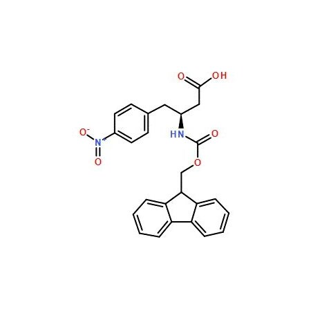 Ak Scientific Fmoc-4-nitro-L-β-homophenylalanine (250mg), CAS 270062-88-9 V1025-250mg