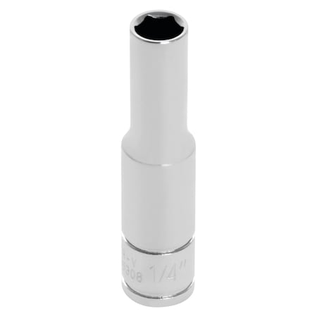 Performance Tool 1/4 In Dr. Deep Socket 1/4 In Socket Dp 1/4, W36308 W36308