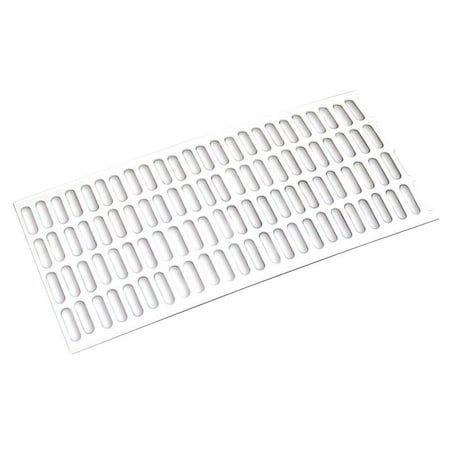 Amerimax Home Products COVER GUTTER LEAF VNYL WHT 5FT T0402