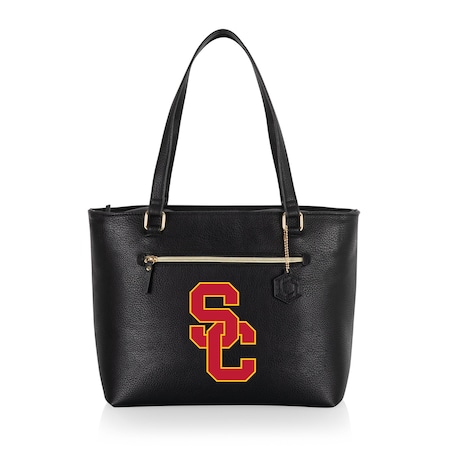 Picnic Time Family Of Brands NCAA USC Trojans Uptown Cooler Tote Bag - Insulated Lunch Bag 743-01-179-094-0