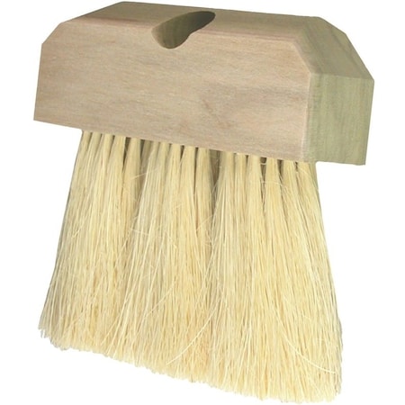 Birdwell Roof Brush, 4 in L Trim, White Bristle 800-12