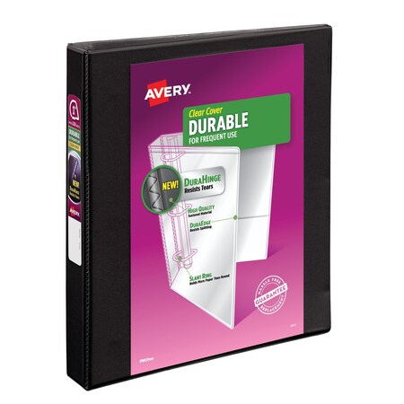 Avery Durable View 3 Ring Binder, 1 in Ring 17372