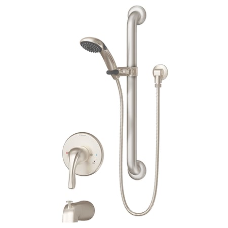 Symmons Origins Tub/Hand Shower Trim 9604-PLR-1.5-TRM-STN