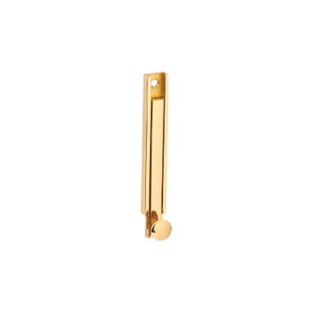 Ives 4 in Series Light-Duty Surface Bolt, Brass, Brass 40B3 4IN