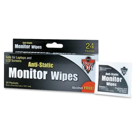 Dust-Off Touch Screen Wipes, 24 Count DCW