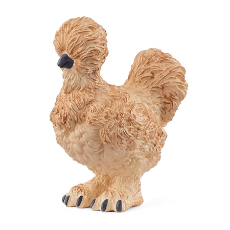 Schleich Silkie Chicken Figurine Brown 14891