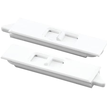 Prime-Line Tilt Latch, Plastic, White, 1/PR F 2734