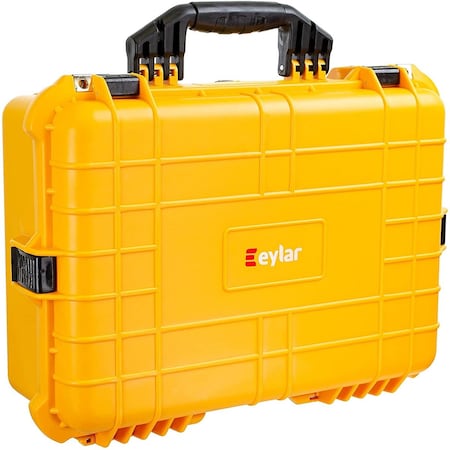 Eylar Medium 20in Gear Hard Case Waterproof w/ Foam Yellow SA00002-YLW