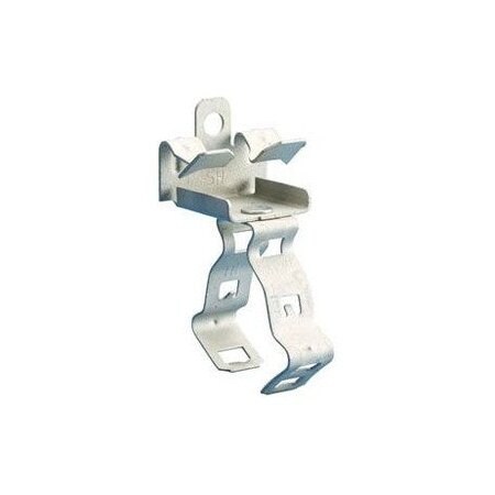 Caddy Conduit Fittings, 1-1/2'' EMT/Rigid, 1/8 to 1/4'' Flange Thick, 75 Lb Load Rated, Armour Spring Ste 24M24