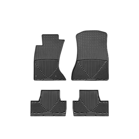 Weathertech Black, Front and Rear All Weather Floor Mats WTLB078200