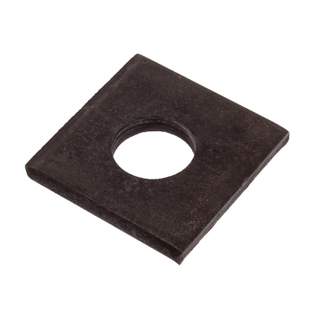 Zoro Select Square Washer, Fits Bolt Size M16 , Stainless Steel Black Oxide Finish Z8916-316-BX