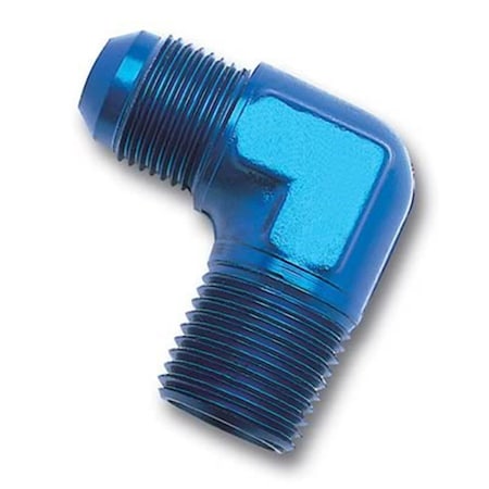 Russell/Edel Russell-Edel 660820 90 Deg. Adapter Fitting 0.25 In., Blue R62-660820