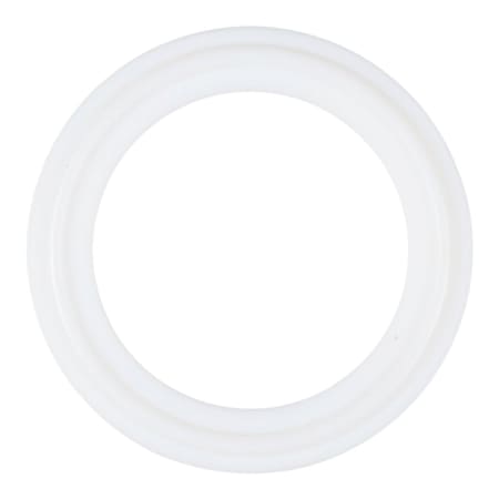 Zoro Select Sanitary Gasket, White, 0.2 in Thickness ZUSA-SG-T-1.5