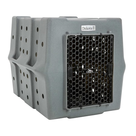 Dakota 283 CRaTE - Canine Rough and Tough Economy Kennel - Large - Dark Granite D2-CRATE-LG-DAR