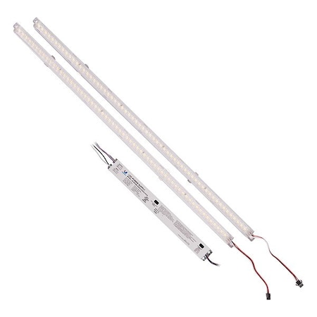 Diode Led LEDRetrofitKit, 4ftL, 3/4inW, 120to277VAC DI-120V-T8-RETRO-4F-CCT