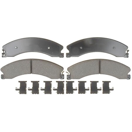 Acdelco PAD SET RR DISC BRK, Disc Brake Pad Set, 17D1411MH