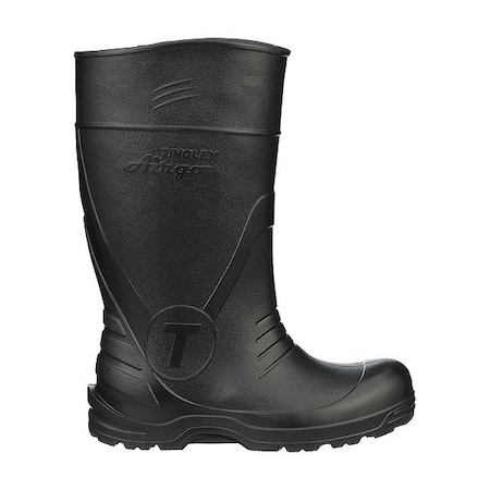 Airgo Rubber Boot, 10D, Knee, Black, PR 21141.10