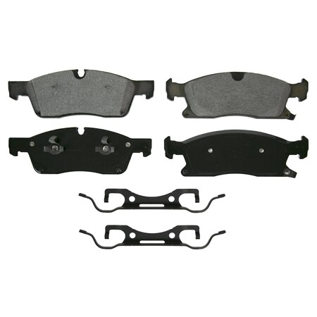 Wagner Brake QuickStop Front Disc Brake Pad Set Semi-Metallic,  ZX1629A