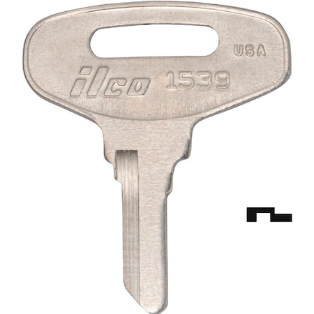 Ilco 1539 Kubota Trac Key, 10PK IAA00017342