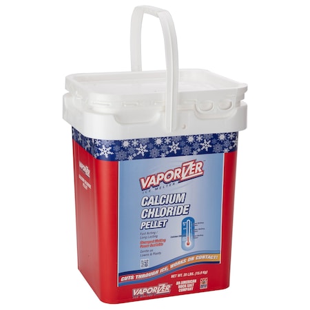 Vaporizer Calcium Chloride Pellet Ice Melt 35 lb VP-CP35PA