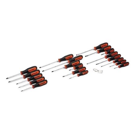 Crescent Screwdriver Set, 20Pc, Mixed, Dm CSDS20PCSET