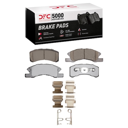 Dfc 5000 Advanced Disc Brake Pad Set,  1551-1731-01