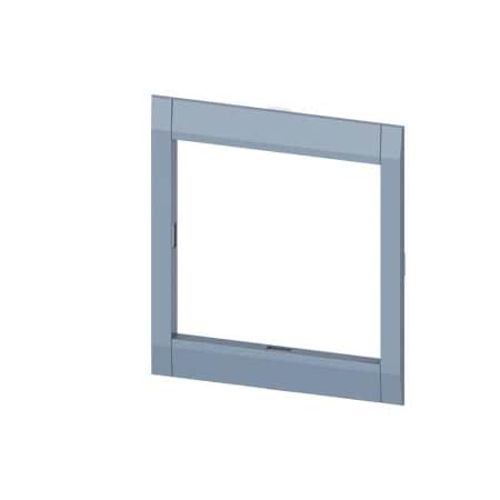Siemens cover frame for door cutout 104.6 x 100.8 mm WxH accessory for: circuit 3VA9143-0SB20